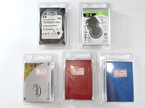 hdd ssd plastic box packaging 3060-001